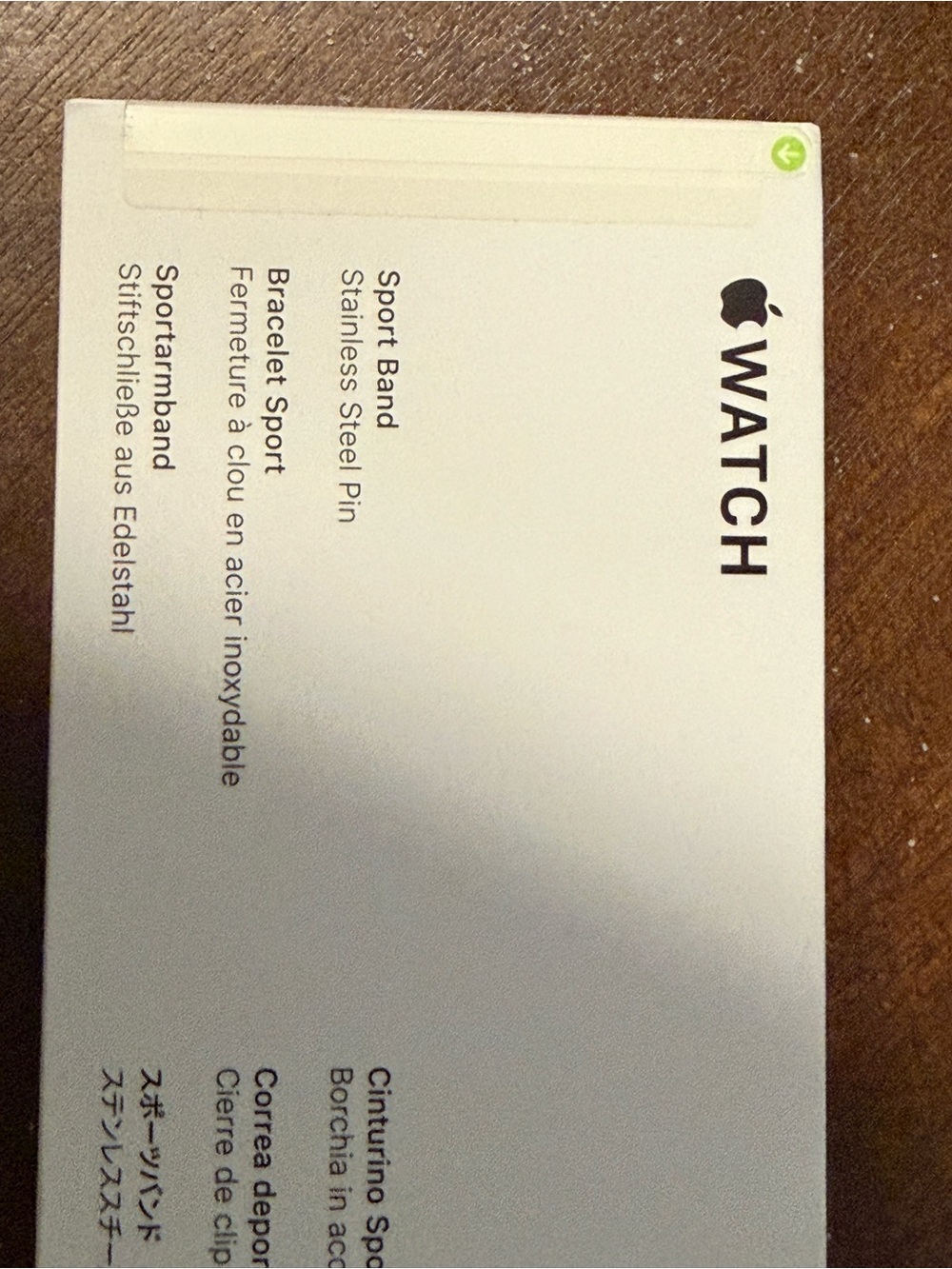 Apple 41mm White Sport Band - New - Picture 3 of 8